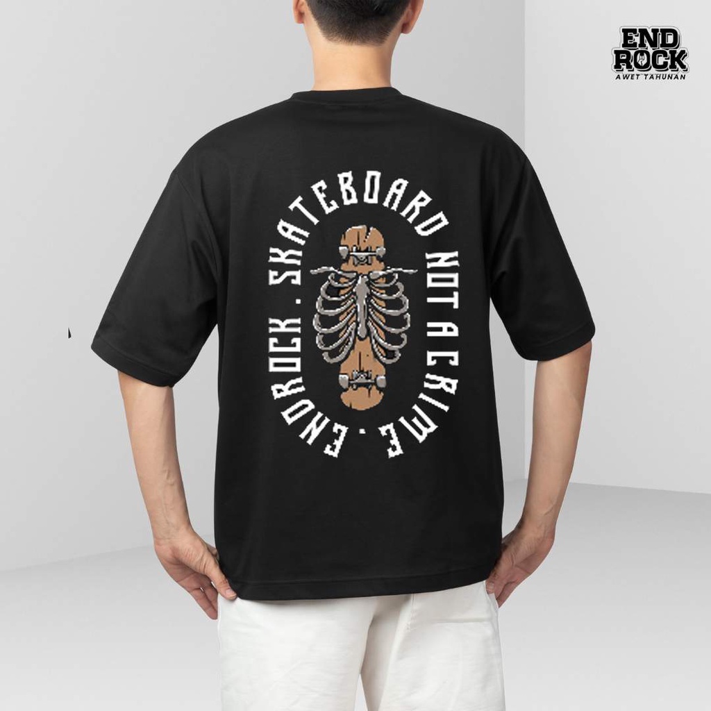 Kaos Oversize Original Endrock Tema Slats Skate