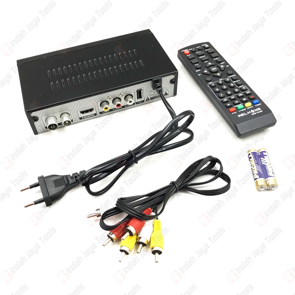 WELHOME Set Top Box TV Digital DVB T2 - STB Full HD HDMI Receiver