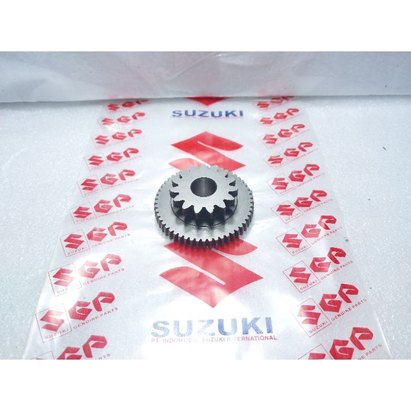 Gear gir gigi stater idle kecil suzuki spin 125 15T×55T original
