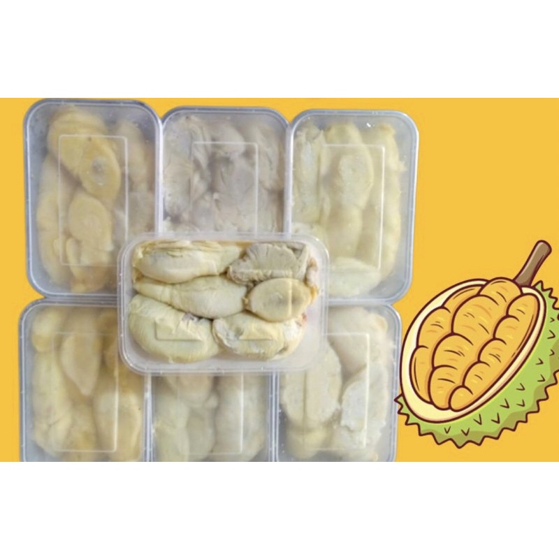 

durian kupas 500gram