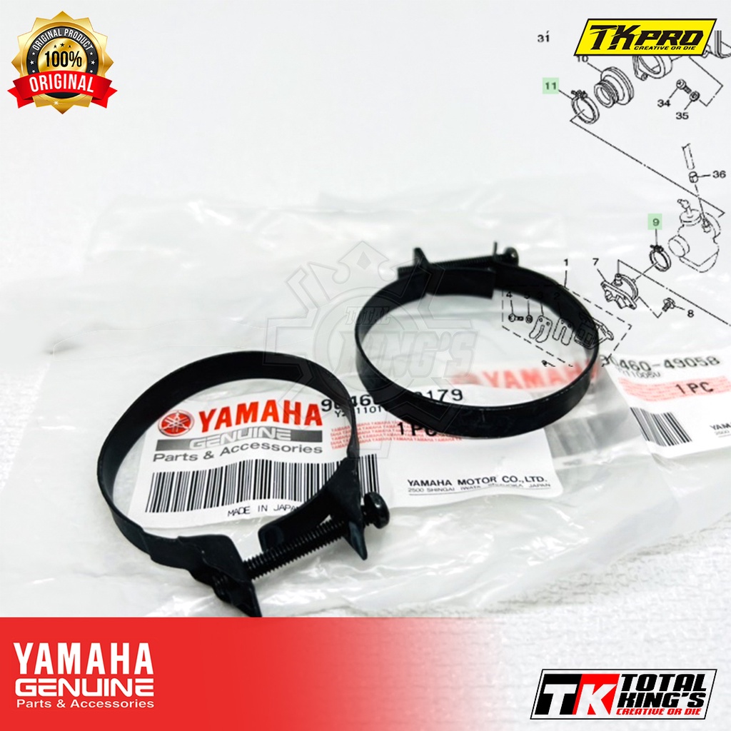 KLEMAN KLEM KARBU DAN JOIN RXKING RX KING RX K ORIGINAL 90460-43179 90460-49058