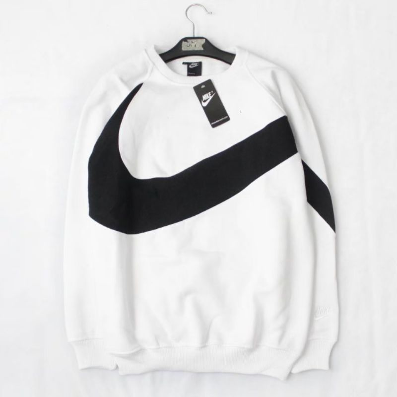 CREWNECK NIKE BIG SWOOSH VINTAGE MIRROR 1:1 ORIGINAL JAKET PRIA WANITA