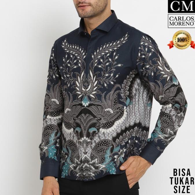 Kemeja Batik Pria Carlos Moreno - Bramantya