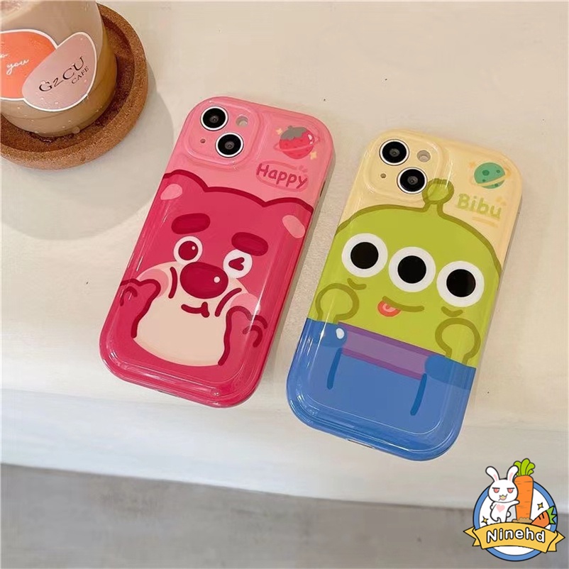 Soft Case Silikon Tpu Anti Slip Jatuh Cover Compatible for Iphone 14 13 12 11 Pro Max Iphone X Xr Xs Max Iphone 8 7 6 6s Plus SE 2020 Creative Cartoon Monster Down Jackets Airbag Case Soft TPU Silicone Anti-drop Anti-skid Precision Hole Phone Case