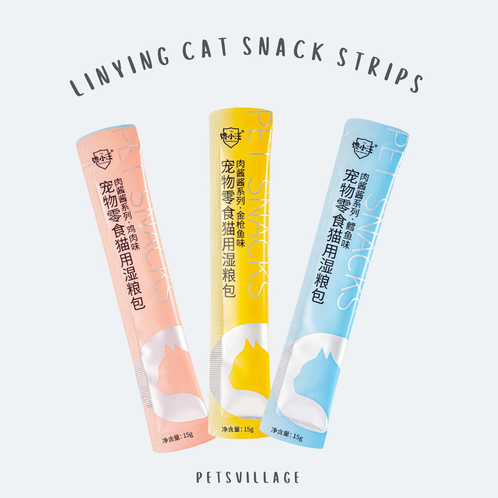 LINYING CAT STRIPS/ SNACK KUCING 15 GR