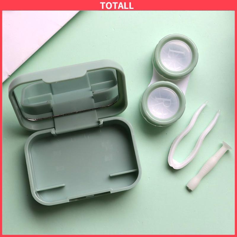 COD Wadah Kotak Penyimpanan Kontak Lens Mini Softlens Case Portable-Totall