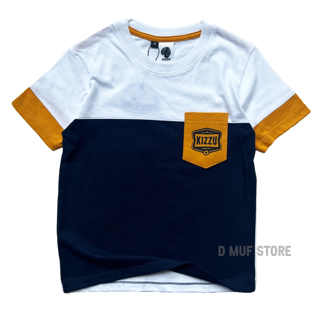 Kizzu Kaos Anak Premium Katun 30s Usia 1-12 Tahun APK Pocket - dmufstore