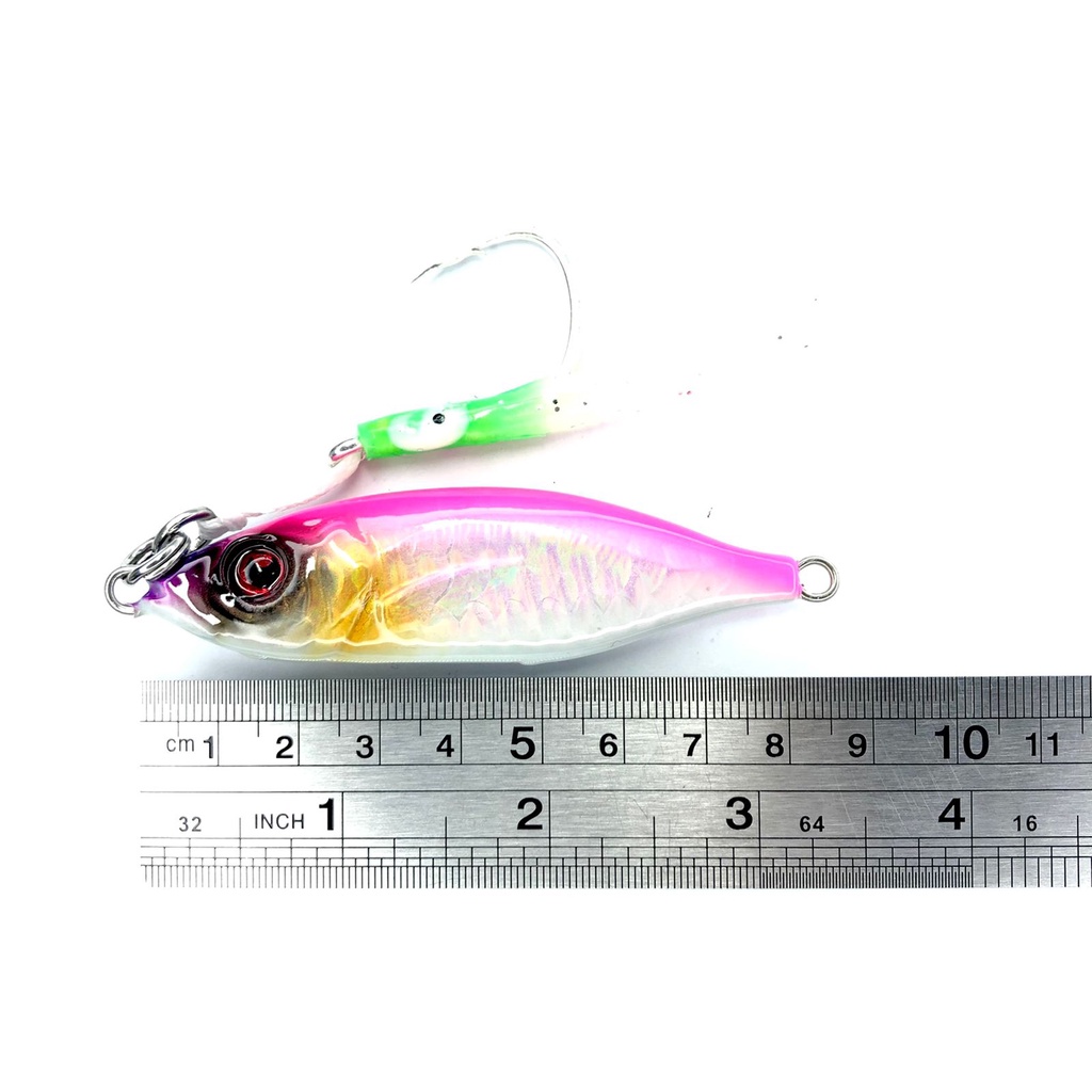 Umpan Metal Jig Little Jack 100 Gram GID + Assist 3/0