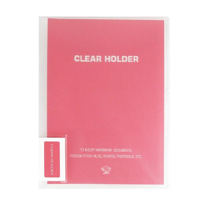 

EAGLE Clear Holder Document Keeper Display Book A4 / F4 100 Pocket