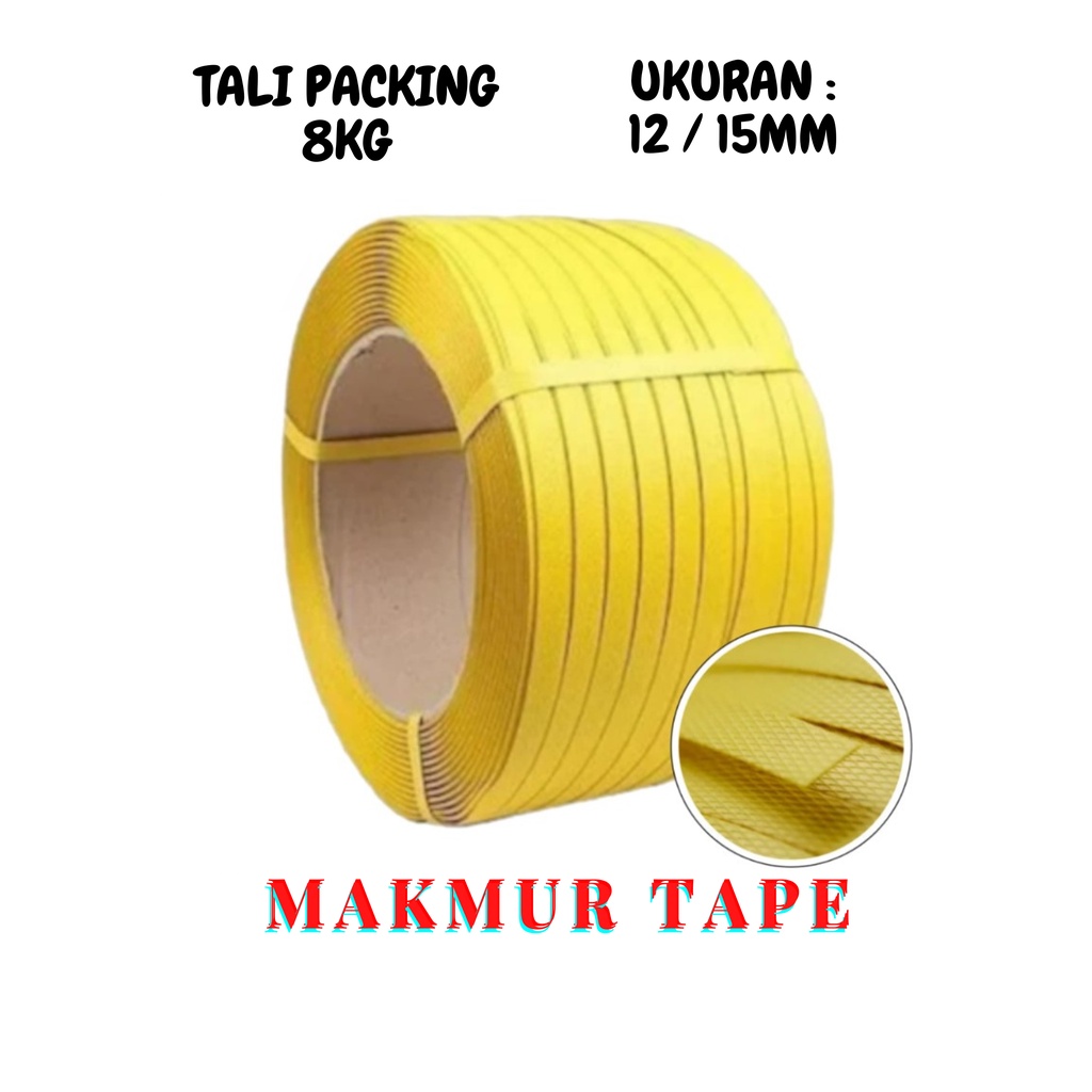 

TALI PACKING BODHI PACK 8 KG 12MM & 15MM PER ROLL TERMURAH! !! - 12MM