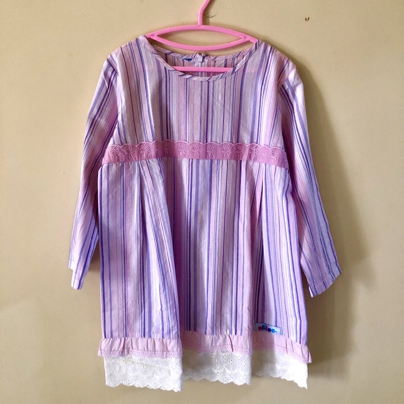 [Preloved kondisi 95%] Tunik / Dress Anak Brand Alilac
