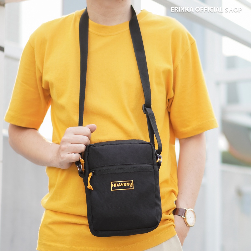 [HEAVENS X HEAVY.BAG] SLINGBAG ORIGINAL HEAVENS. TAS SELEMPANG . SLINGBAG HEAVENS . TAS PRIA HEAVEN