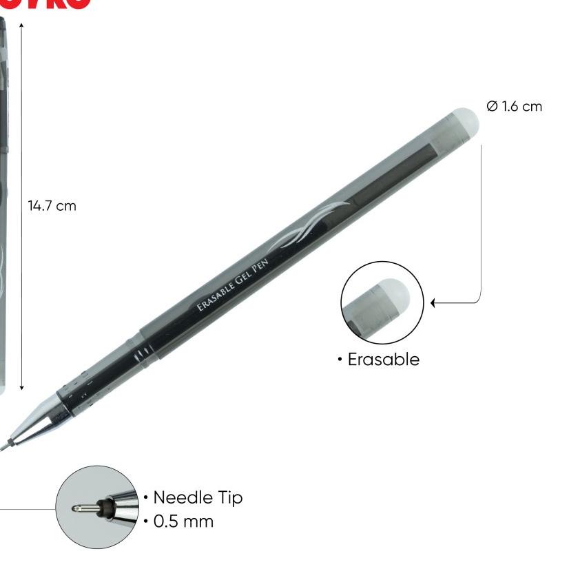 

Dapatkan Segera Erasable Gel Pen Pulpen Bisa Dihapus Joyko GP-322 Shokyo 4 Gel 0.5 mm (LUSIN) UTS``