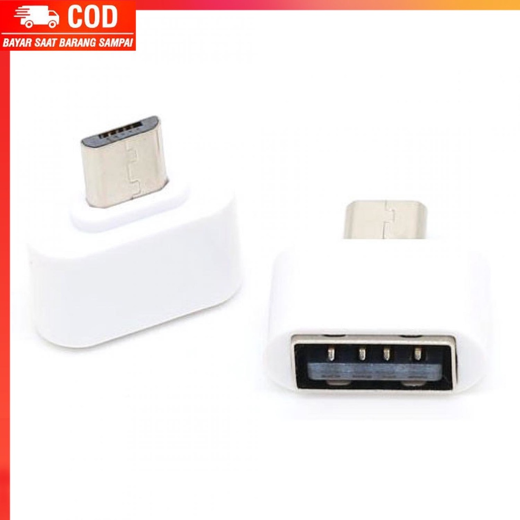 ( 100% BARANG ORI ) JETTING Mini OTG Adapter Micro USB ke USB Female - V8