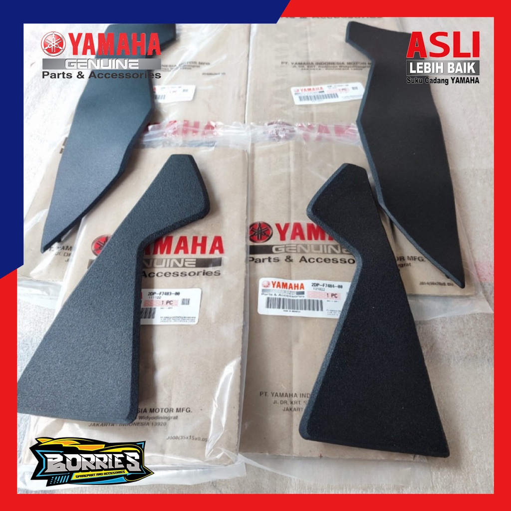 Bordes Karpet Mat Karet Pijakan Alas Lantai Kaki Set Nmax Depan Belakang Kanan Kiri N-Max NMAX 155