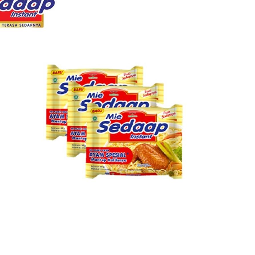 

₮ Mie Sedaap Ayam Spesial 69gr x3 ア