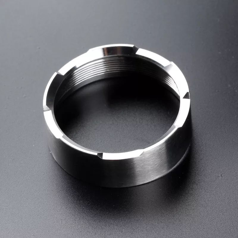 Bezel Stainless Steel Untuk Senter Convoy C8 C8 + M21A