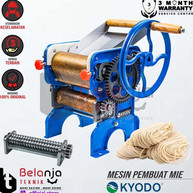 Kyodo Mesin Giling Cetak Mie Manual Penggilingan Noodle Maker KMN-150
