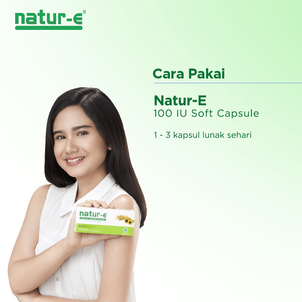 Natur-e 100 IU Soft capsule 16's -LDA