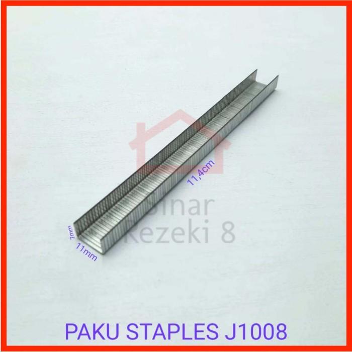 

Isi Staples J1008 Baleno / Peluru Stapler J-1008 Mata Staples U 8 Mm Berkualitas Best Seller