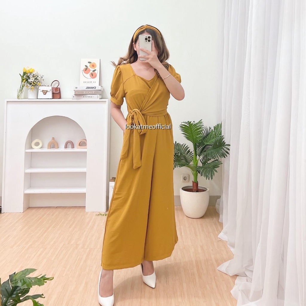 lookatmeofficial - Chelsea Jumpsuit Premium Wanita 562