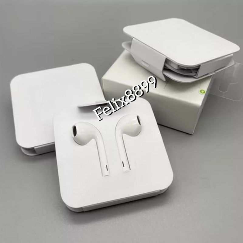 Headset Earphone 7 8 X Xr Xs Xs Max 11 12 13 14 ( Colok langsung connect)