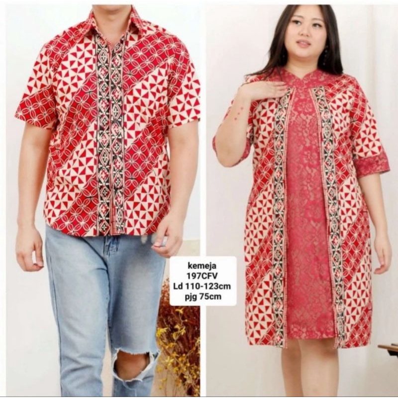 dress imlek super jumbo/dress batik imlek/dress batik couple imlek/kemeja pria imlek/kemeja jumbo pr