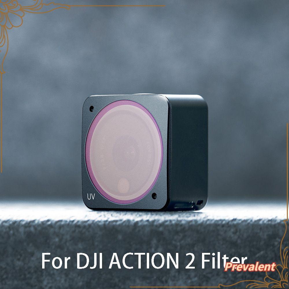 Preva For DJI Action2 Filter Kaca Kamera Film Pelindung Lensa Baru