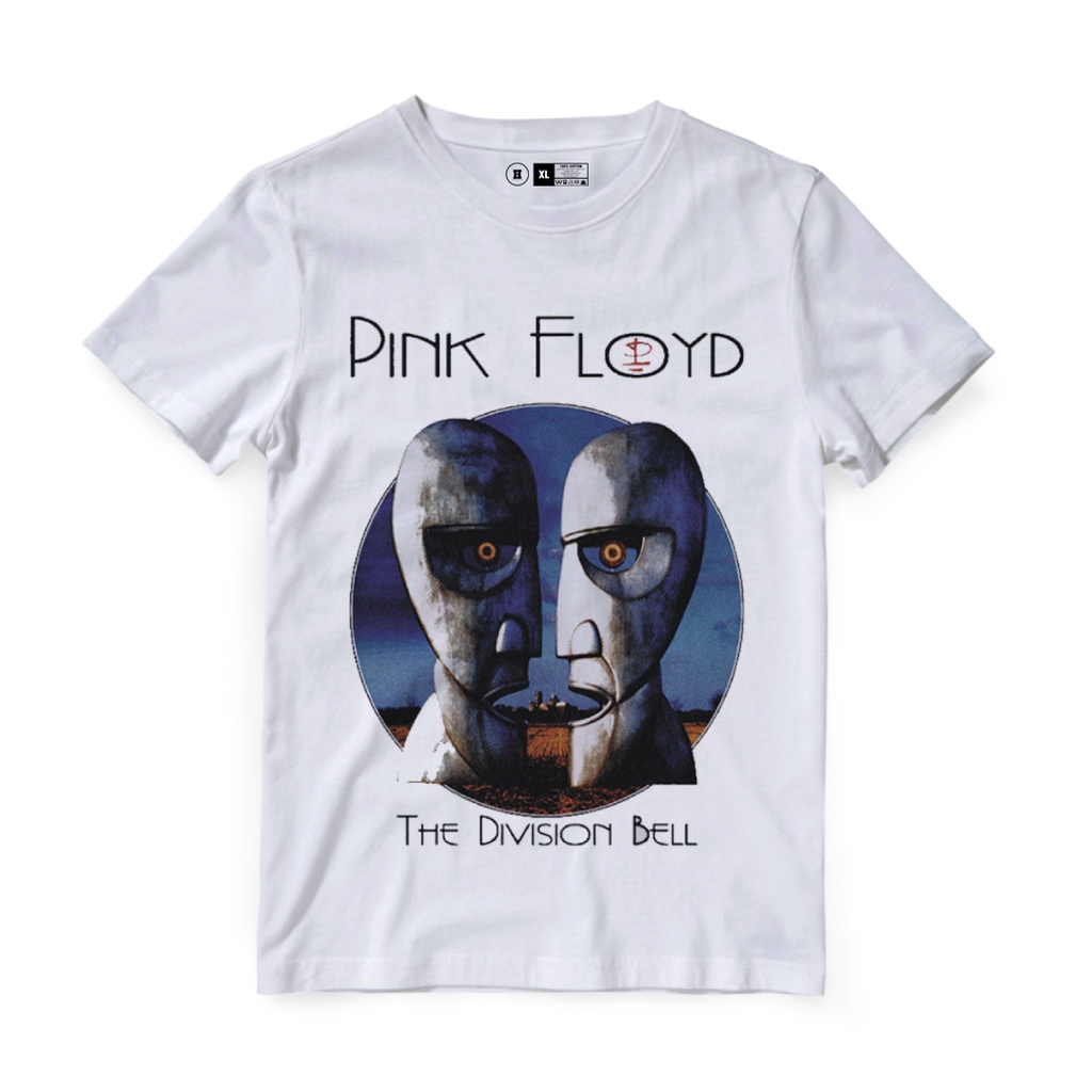 Kaos Pink Floyd "THE DIVISION BELL" White T Shirt