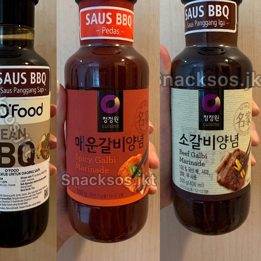 

BISA COD ✔️[500gr] Chung Jung One BBQ Beef Galbi Marinade / Beef Bulgogi Marinade / Spicy Galbi Marinade|RA6