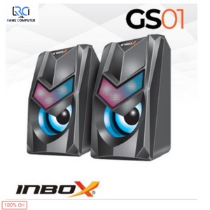 Speaker Gaming RGB Inbox GS01 Goliath /S peaker Gaming / Laptop / Komputer Goliath GS-01 Gaming Speaker