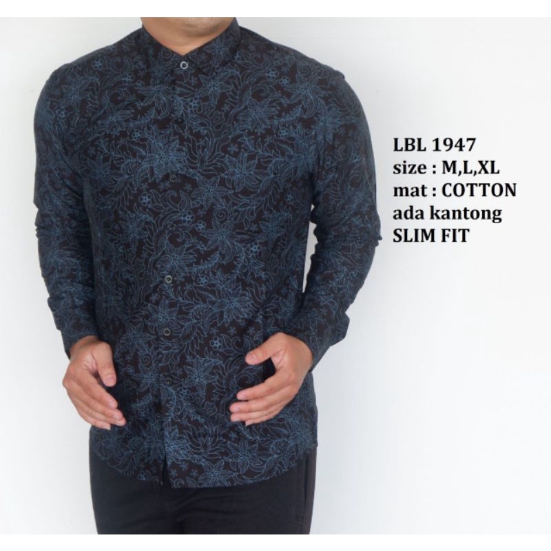 BAJU BATIK PRIA // BATIK UNIK // BATIK MEWAH // BATIK PRIA ASLI // BATIK SLIMFIT ASLI