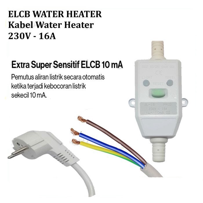 elcb trip water heater