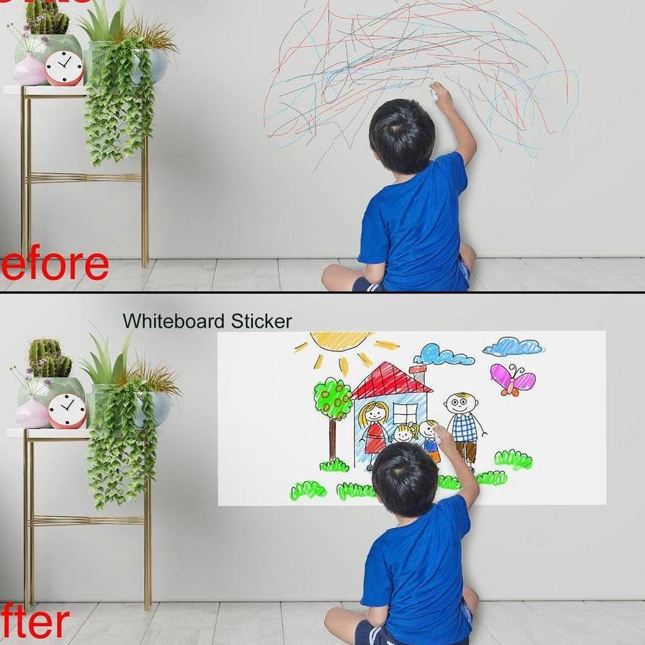 

➺ee Laris➺ Stiker Papan Tulis Putih Whiteboard Sticker Joyko WBSK-150 V62 ➺