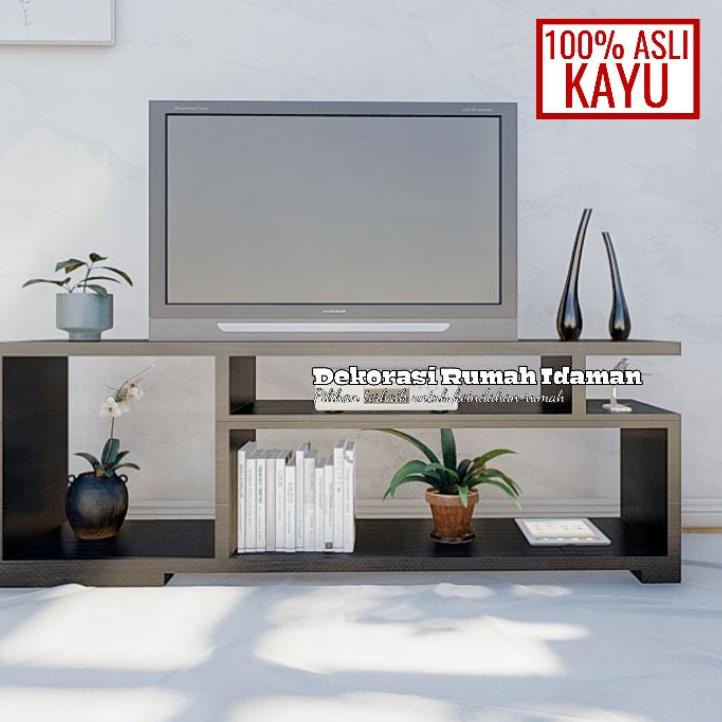 Tren Terbaru Meja Tv Minimalis Bufet Lemari Kayu Modern Murah Bupet Tv Rak Buku Laptop Murah Home Th