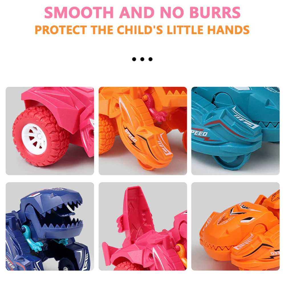 HoneyPo Mainan Mobil Berubah Bentuk Transforming Dinosaur Car - DC712 ( Mughnii )