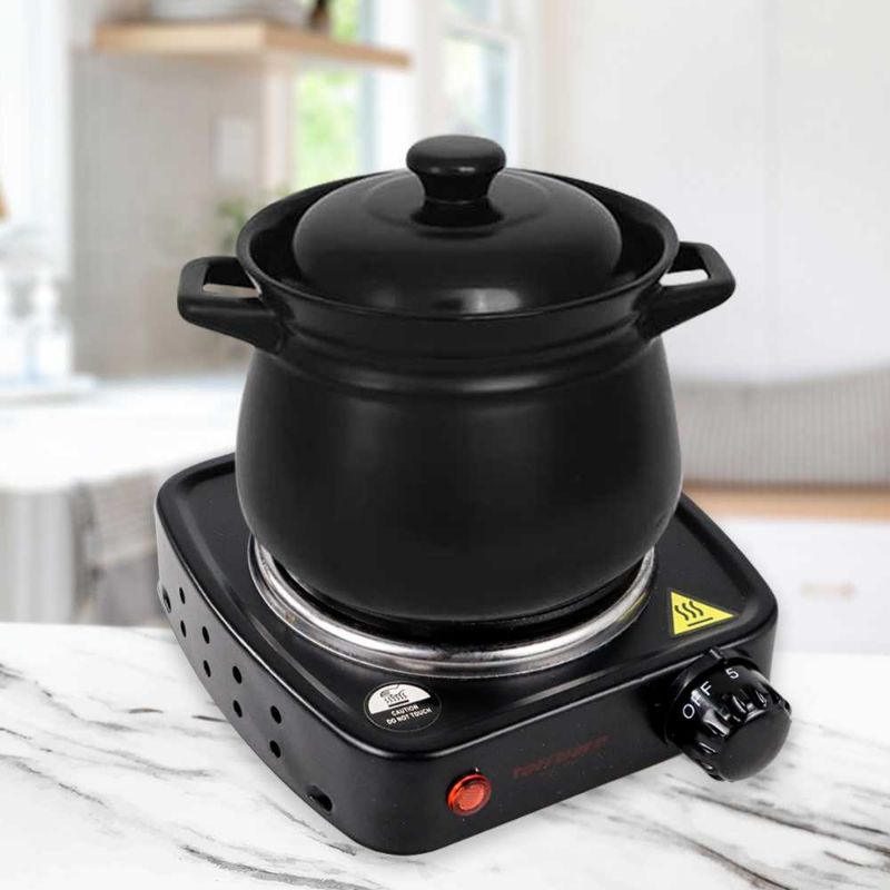 Kompor Listrik Mini Hot Plate Cooking 500 W - Taffware DLD-101B