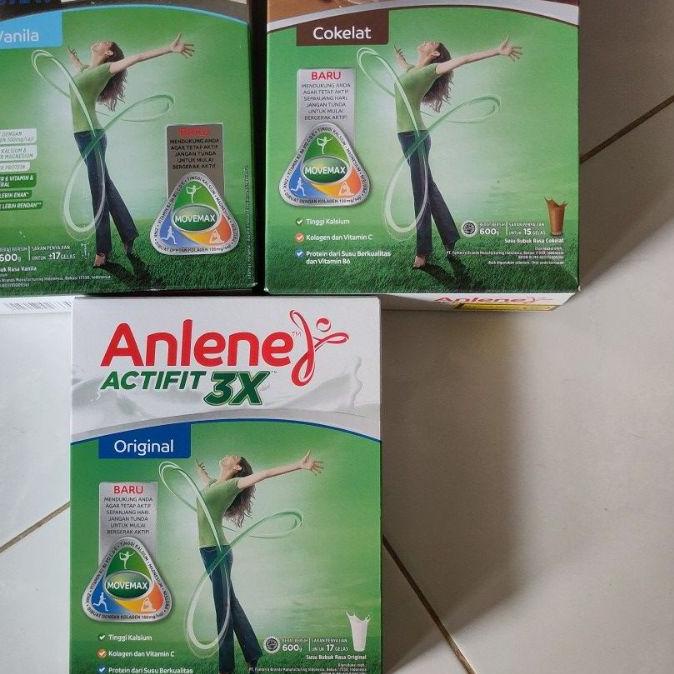 

DFE❆ ANLENE ACTIFIT 600gr VANILLA/ORIGINAL/COKLAT Trend