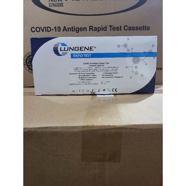 Lungene Saliva Antigen Metode Air liur isi 20 Pcs Original