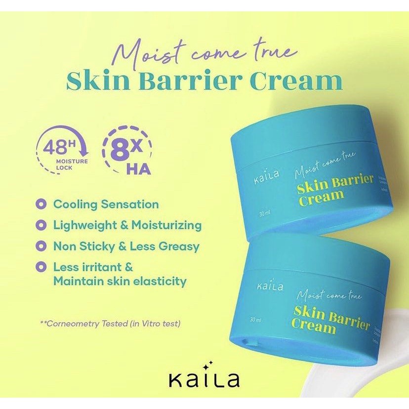 KAILA SKIN BARRIER CREAM  MOIST COME TRUE 30 ML