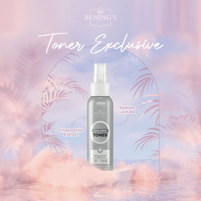 TONER EXCLUSIVE | MENYEGARKAN &amp; MENSTABILKAN PH KULIT | BENING’S BY DR. OKY PRATAMA