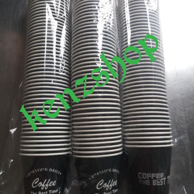 

[BISA COD] PAPER CUP 8OZ / GELAS KERTAS KOPI TAHAN PANAS