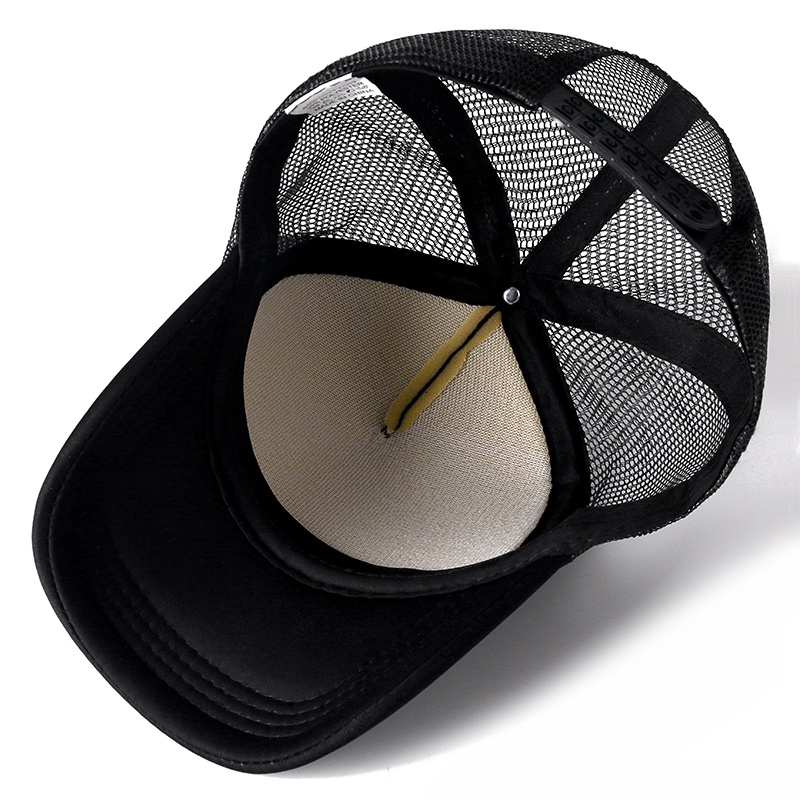 Topi Band Hitam Putih Jaring Bisa COD/Bayar Di tempat