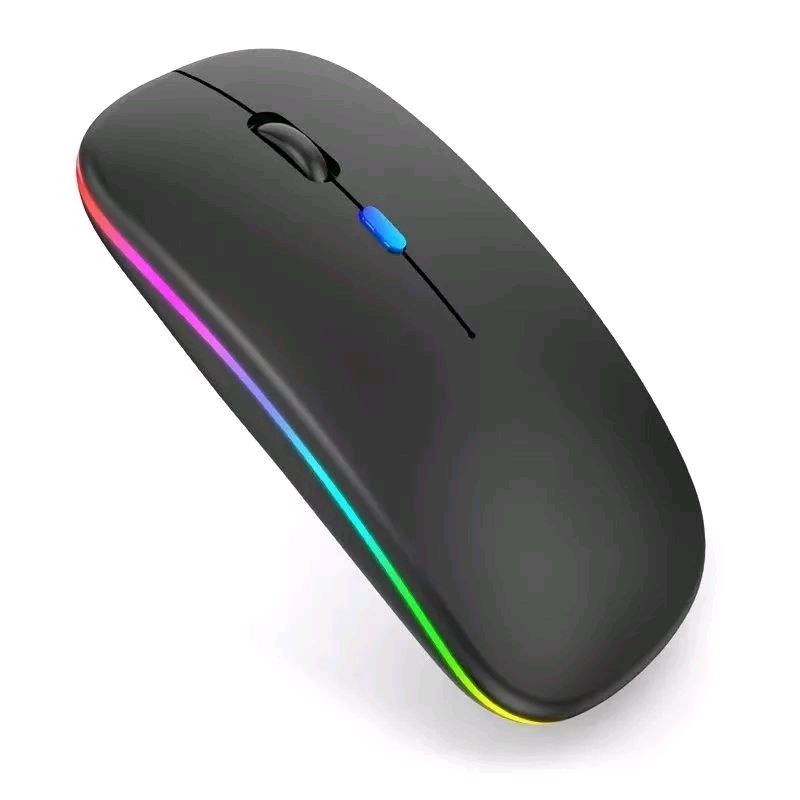 Mouse Gaming Bluetooth RGB 1600dpi Silent Click Charging