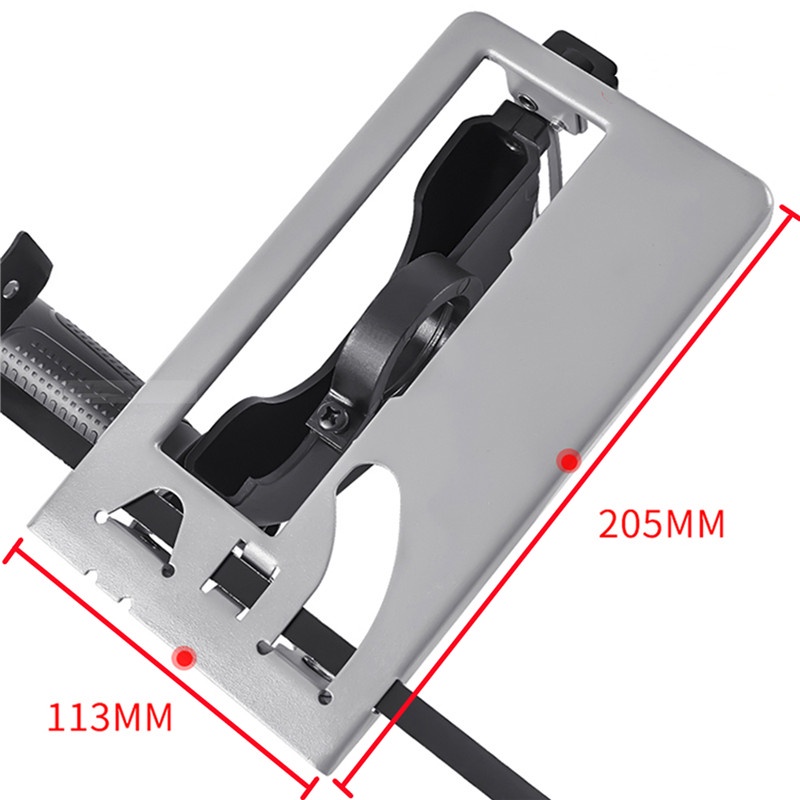 Hand Angle Grinder Converter To Cutter Mesin Potong Refit Listrik Chain Saw Circular