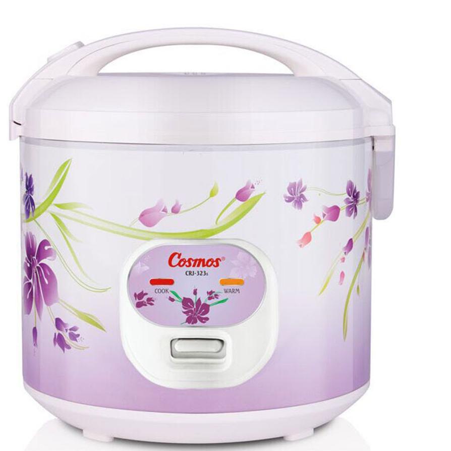 Terkini Cosmos CRJ323S Rice Cooker Magic Com 1.8Liter Nonstick 400 Watt CRJ-323S CRJ323SSV CRJ323SSO