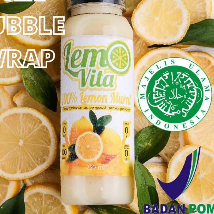 

[READY STOCK] Lemonvita Fresh Sari Lemon Murah 250ml BPOM Lemon vita