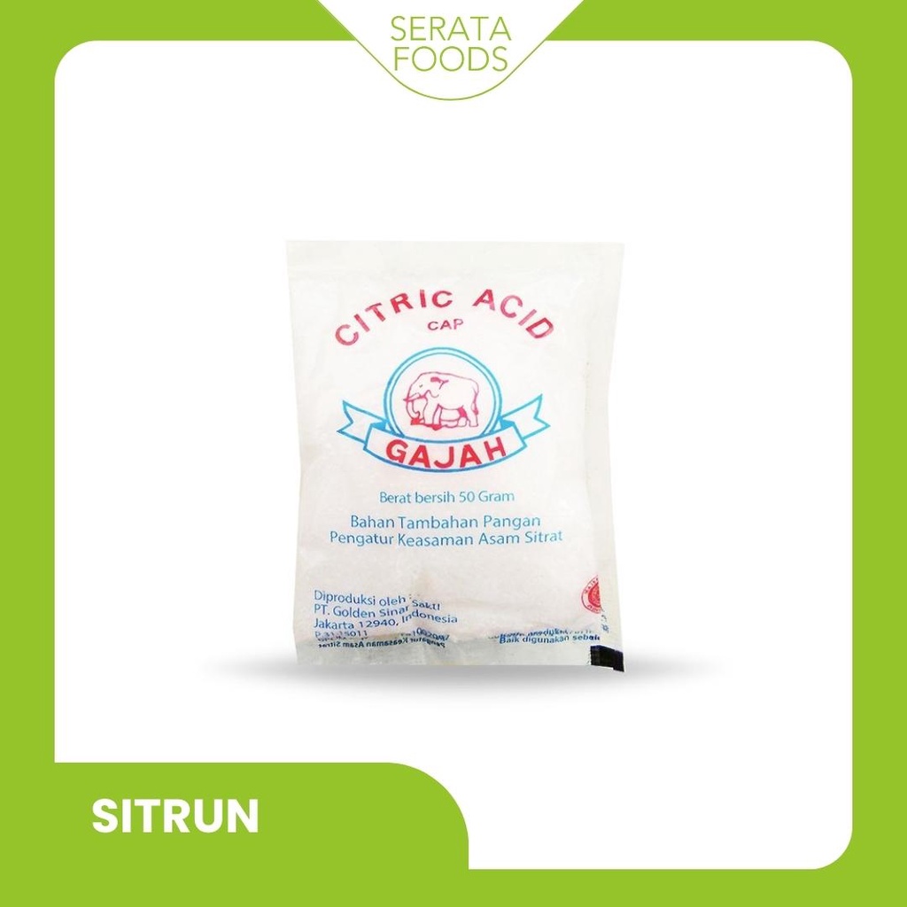 

Rose Brand Citric Acid 50 gr