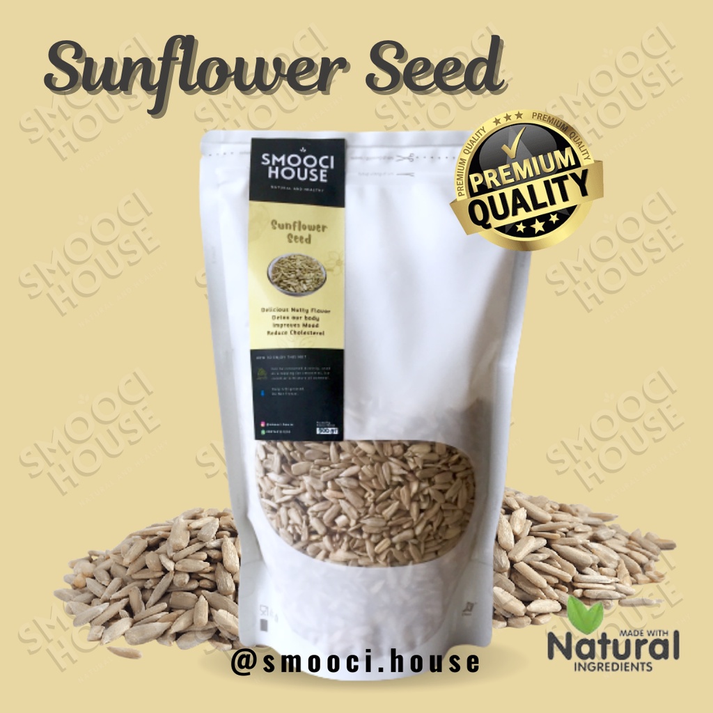 

Raw Sunflower Seed | Biji Bunga Matahari Mentah 500gram