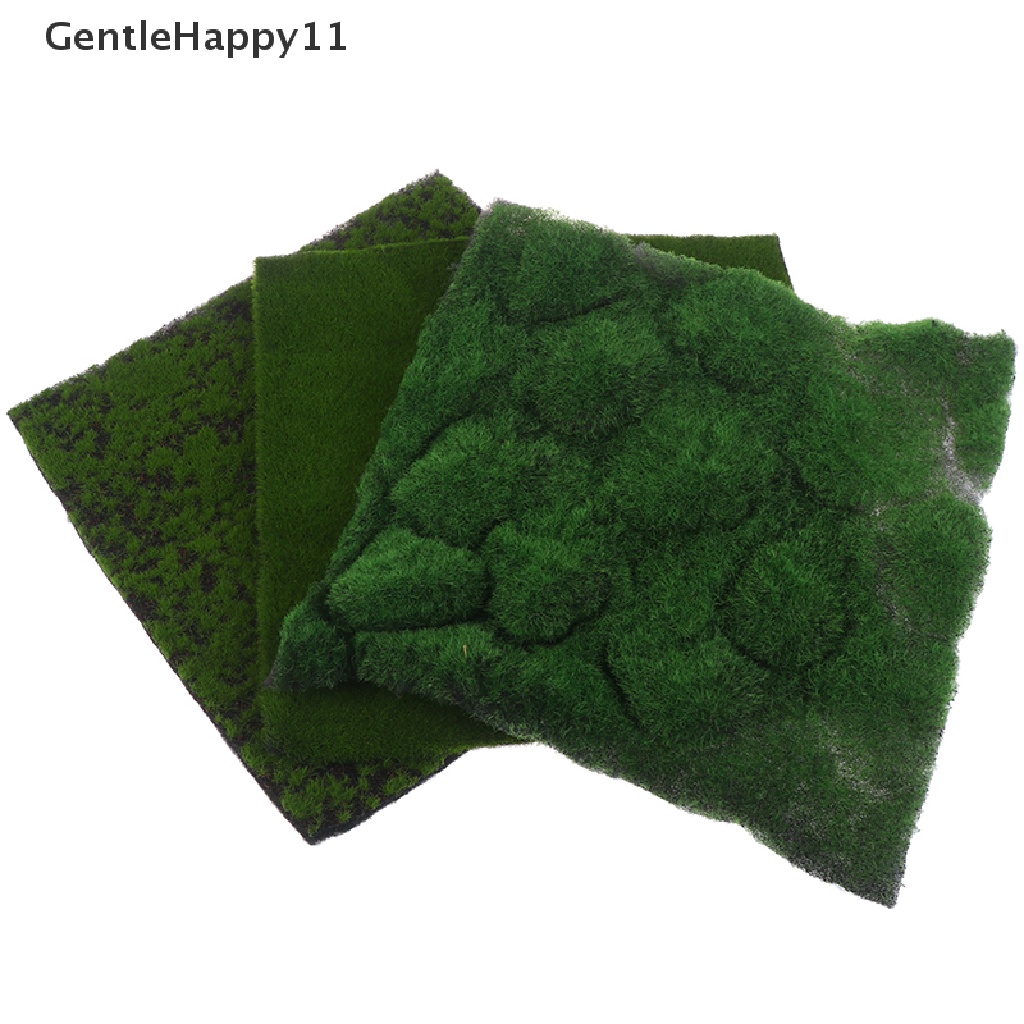 GentleHappy Simulation moss turf lawn green s diy artificial garden landscape decor id